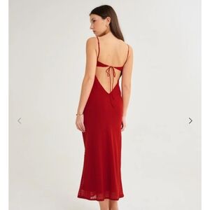Rumored Red Backless Dress